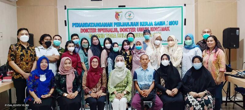 Penandatanganan MOU dokter umum, gigi dan spesialis