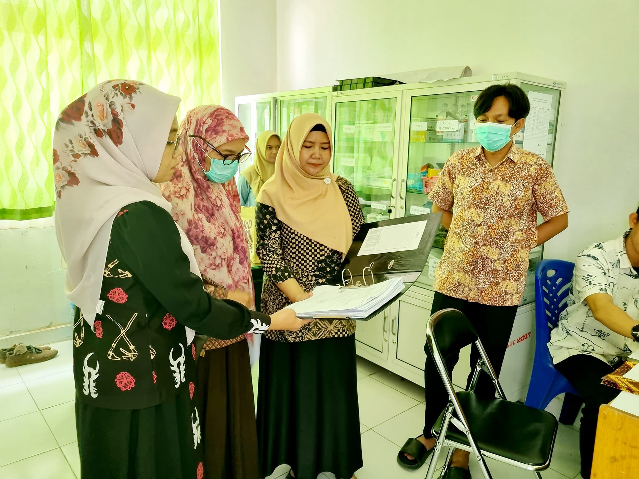 Bidang Penunjang Medik RSTB melakukan kontroling, monitoring dan evaluasi unit-unit penunjang medik